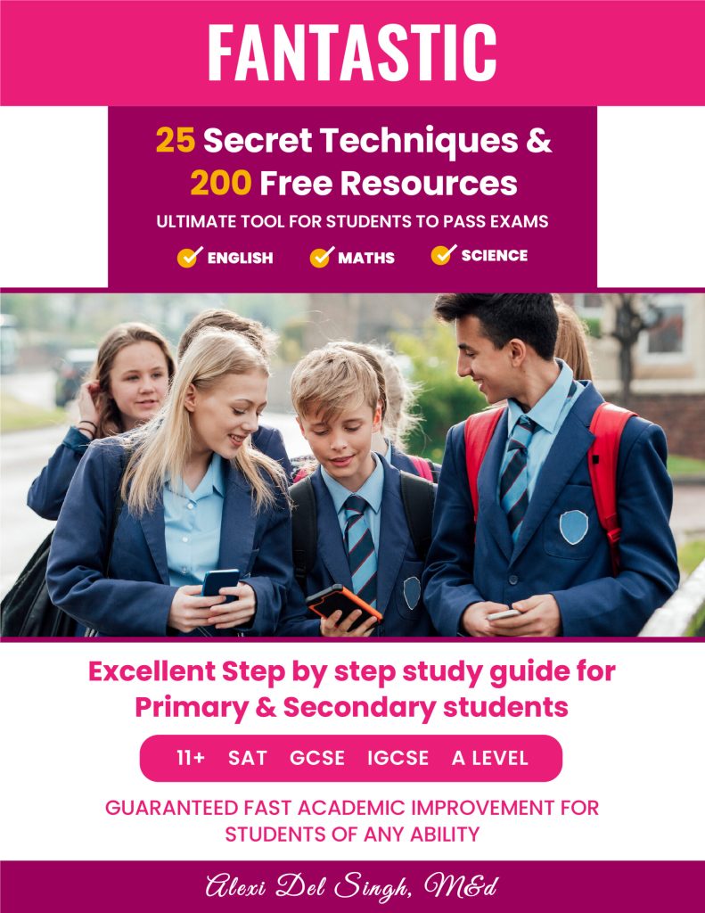 Excellent step-by-step study guide for primary and secondary students